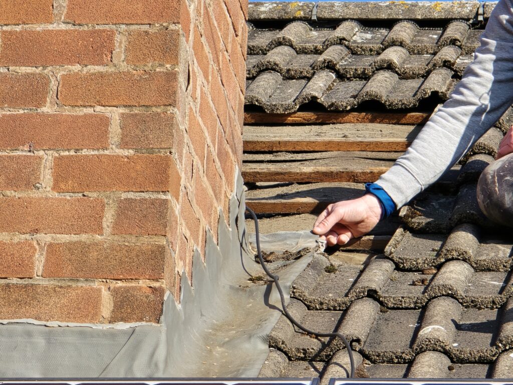 lead flashing repair